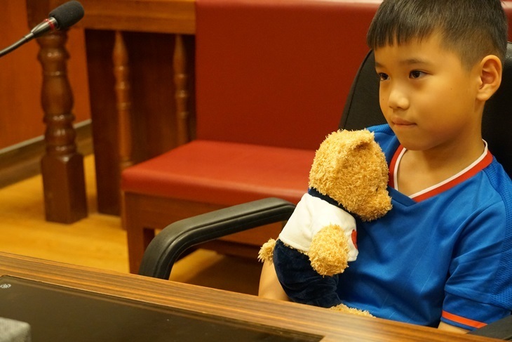 一起夢想－陪孩子出庭的寶貝熊