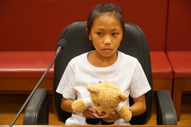 一起夢想－陪孩子出庭的寶貝熊