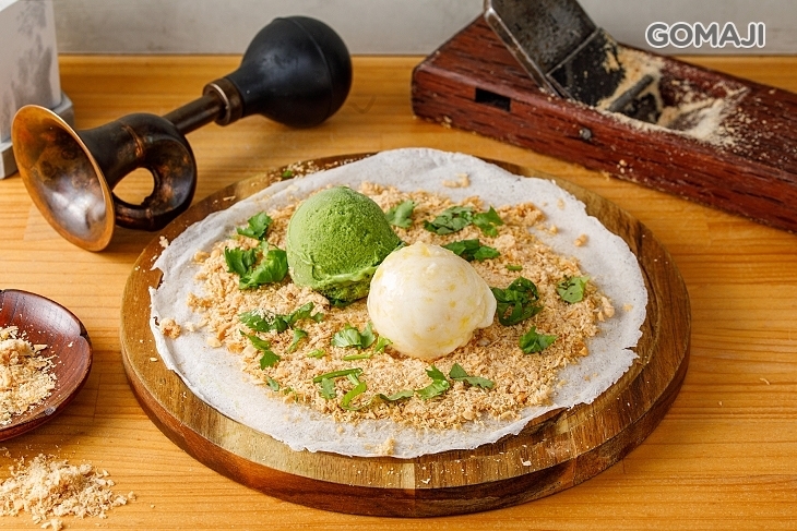 倆樂花生捲冰淇淋(淡水老街店)