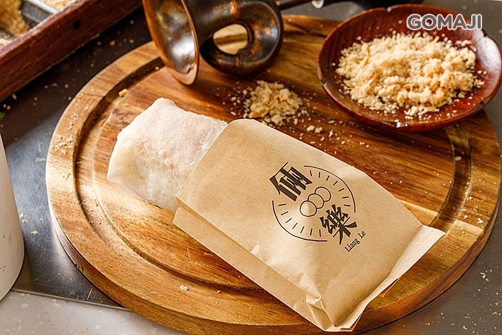 倆樂花生捲冰淇淋(淡水老街店)