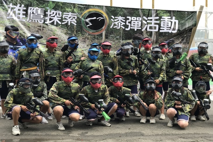 漆彈+泡泡足球探索體驗