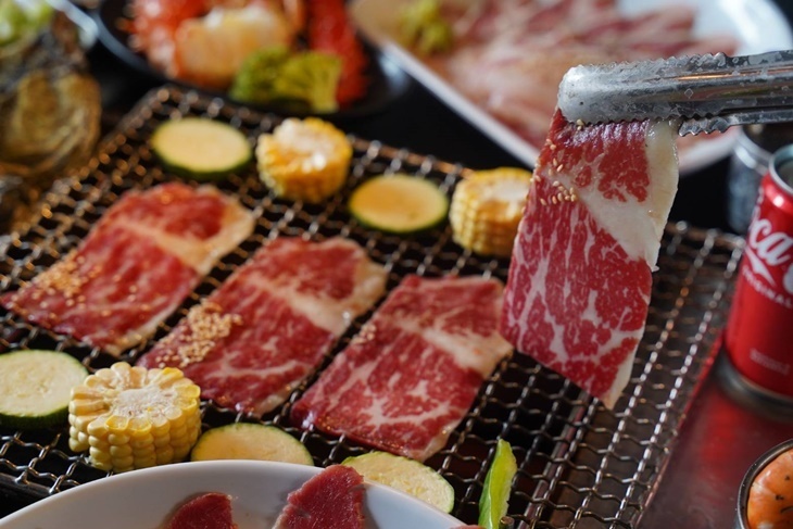 野饌燒肉 和牛&活泰國蝦吃到飽