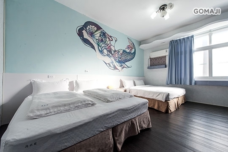 墾丁-淺水藍背包客棧