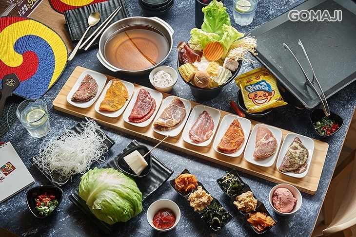 越之晟韓式八味烤肉/海鮮鍋物