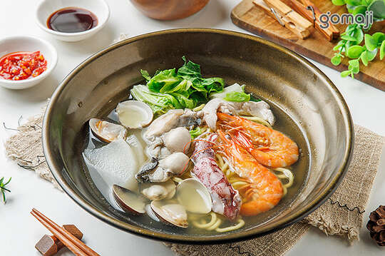 架大碗海鮮粥•麵