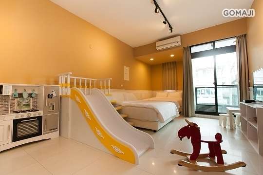 宜蘭-蝴蝶結溜滑梯親子民宿