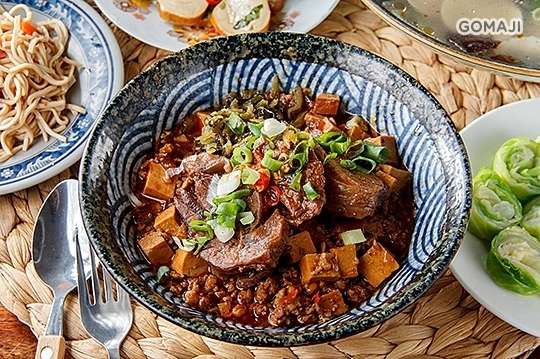 林口沈家牛肉麵疙瘩