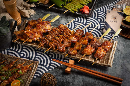 龐門走到日式串燒