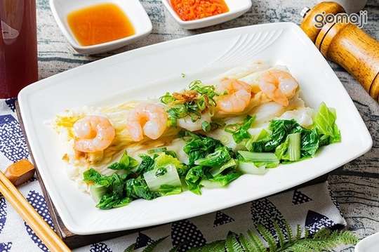 蒸食在研磨腸粉