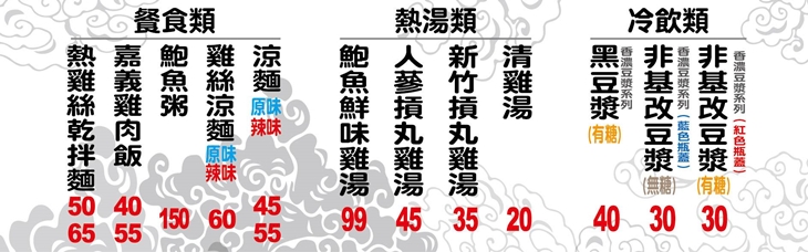 阿年師涼麵嘉義雞肉飯