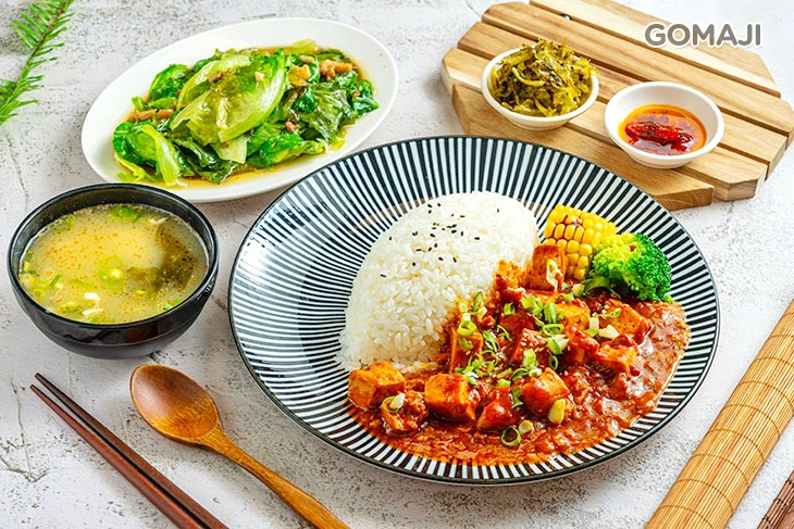麻婆豆腐飯套餐