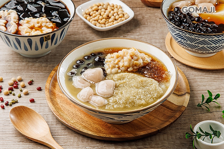 綠豆沙黑糖剉冰