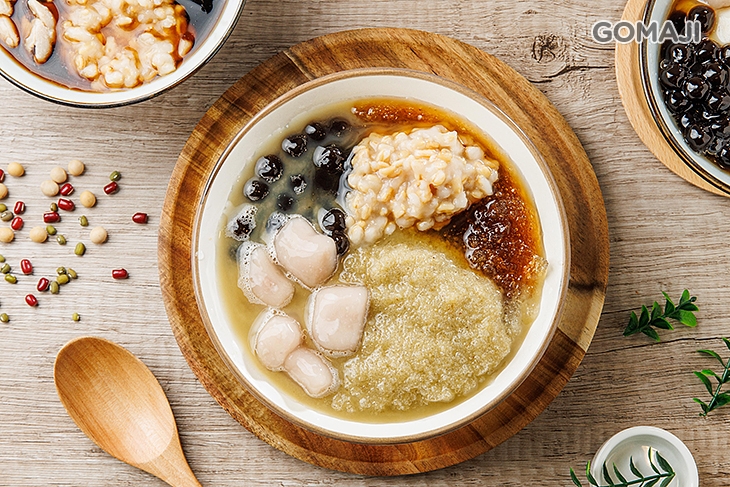 綠豆沙黑糖剉冰