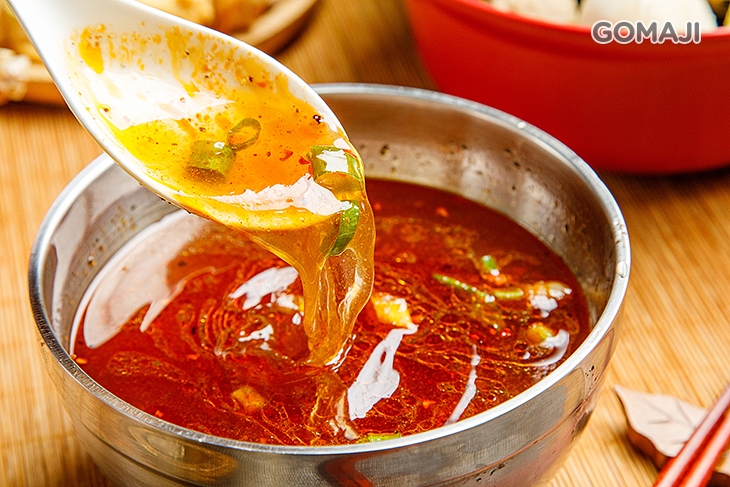 麻辣燙:香菇貢丸麵