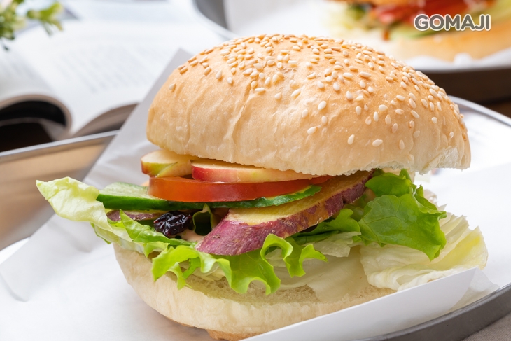 鮮蔬漢堡