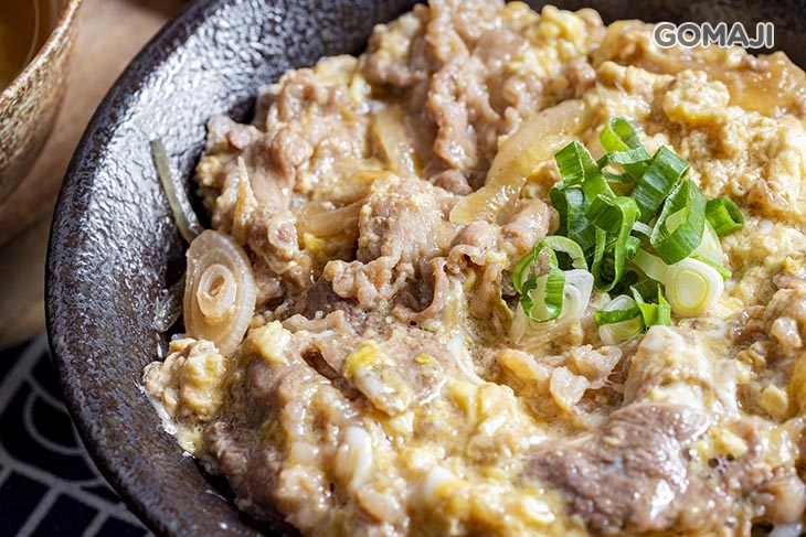 滑蛋壽喜牛肉飯