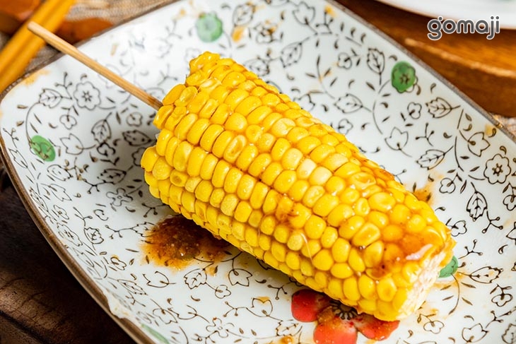 烤玉米