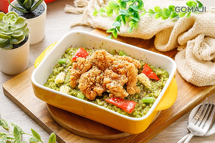 酥炸小香雞燉飯