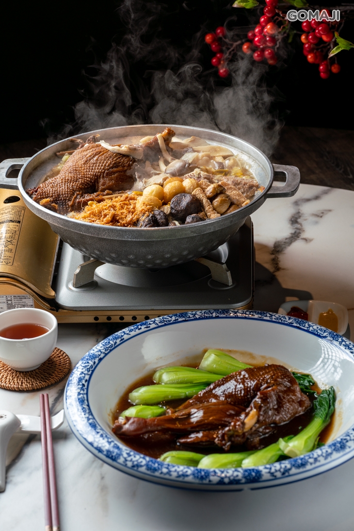 蒸鮮富貴鴨（一鴨二吃）