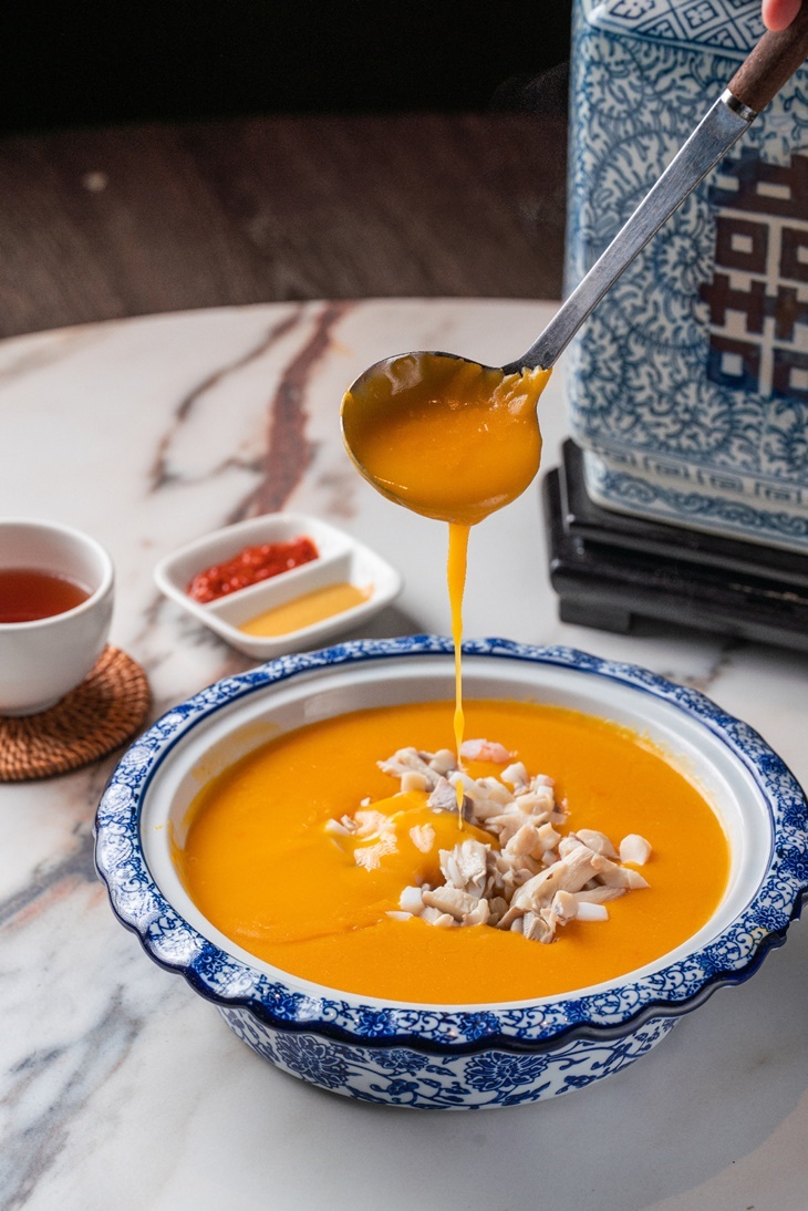 新鮮南瓜海鮮羹