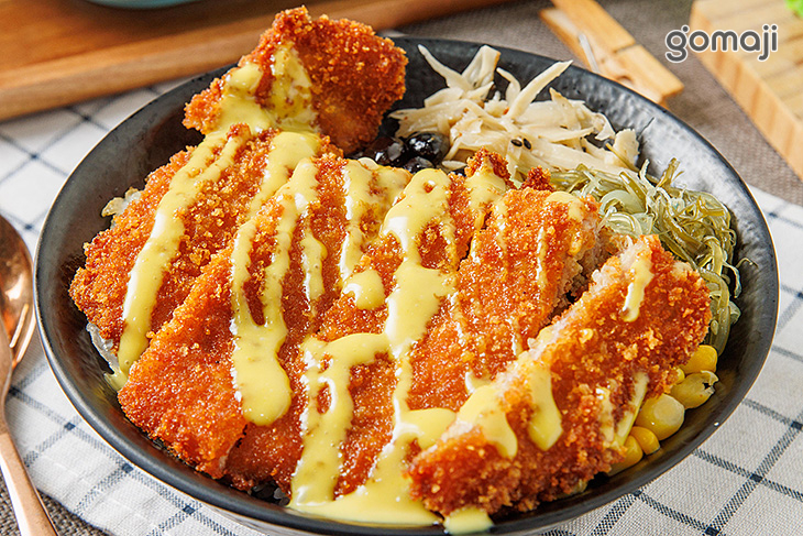 厚切黃金豬排飯