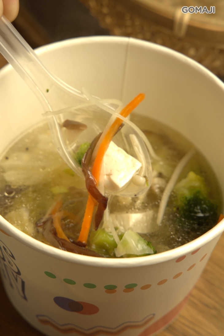 野菜豆腐湯