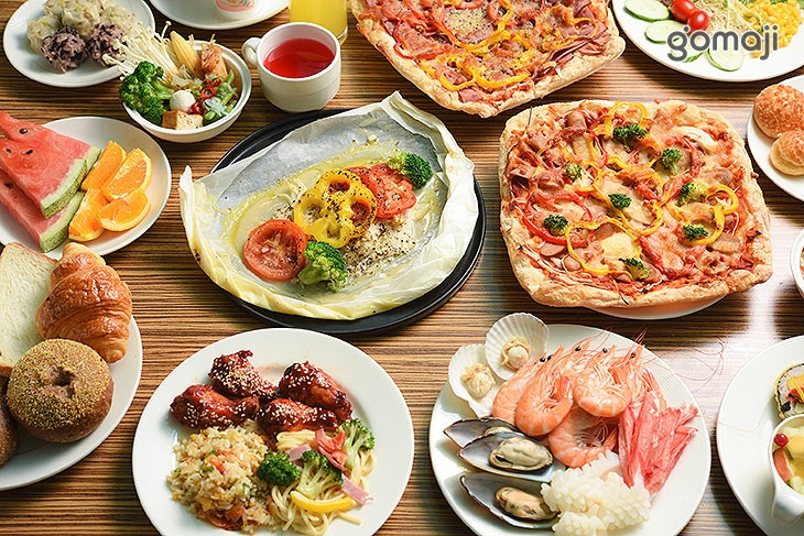 平日午餐西式主餐一份+Semi Buffet吃到飽