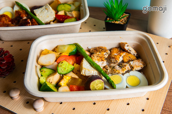 香草嫩雞輕食飯盒