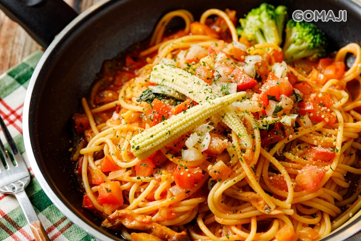 番茄時蔬義大利麵