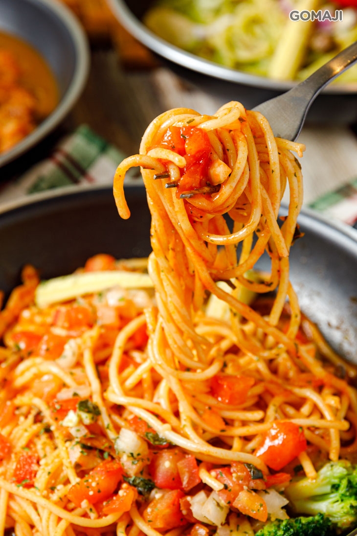 番茄時蔬義大利麵