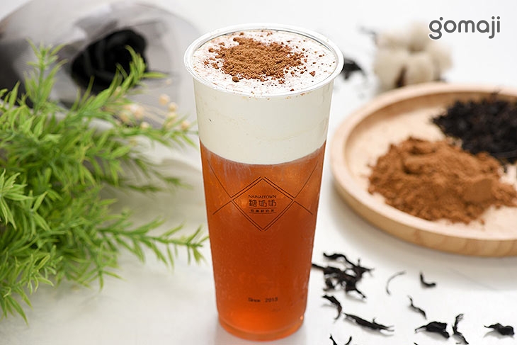 黑糖奶蓋紅茶