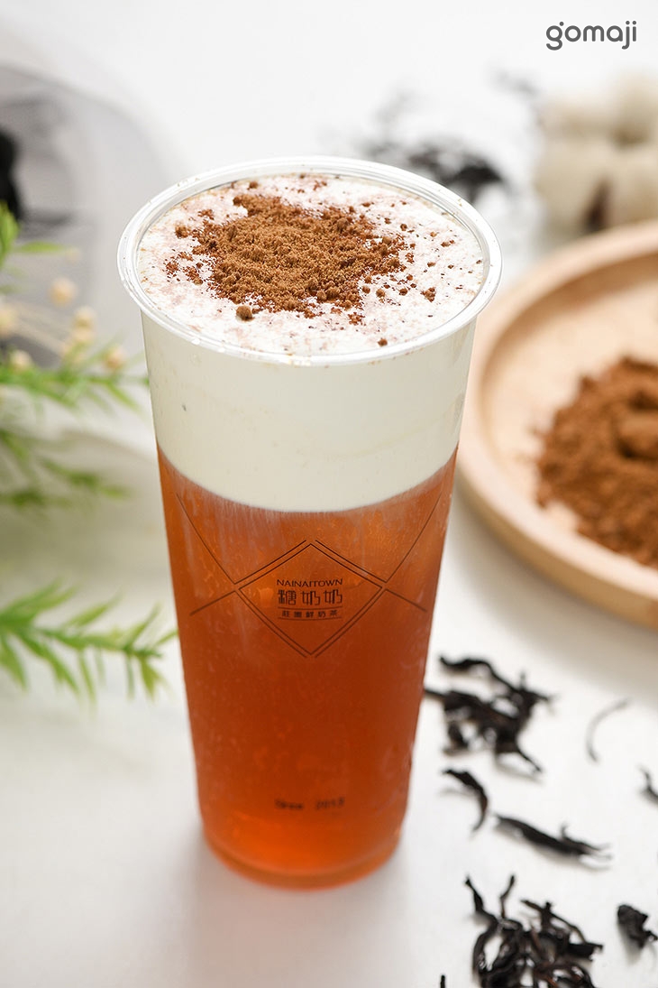 黑糖奶蓋紅茶