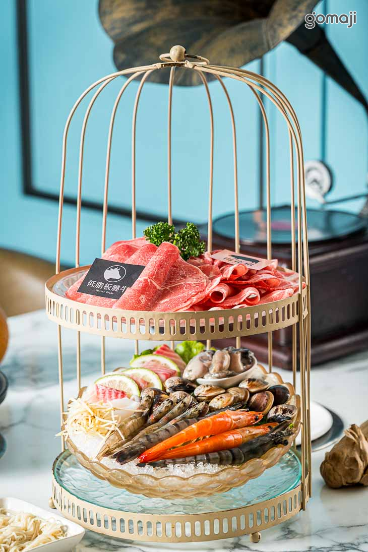 雙人超值鳥籠海陸雙拼