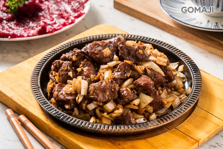  極享鐵板骰子牛