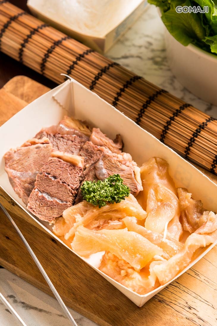 雙牛拼盤(牛腩+牛筋)一份