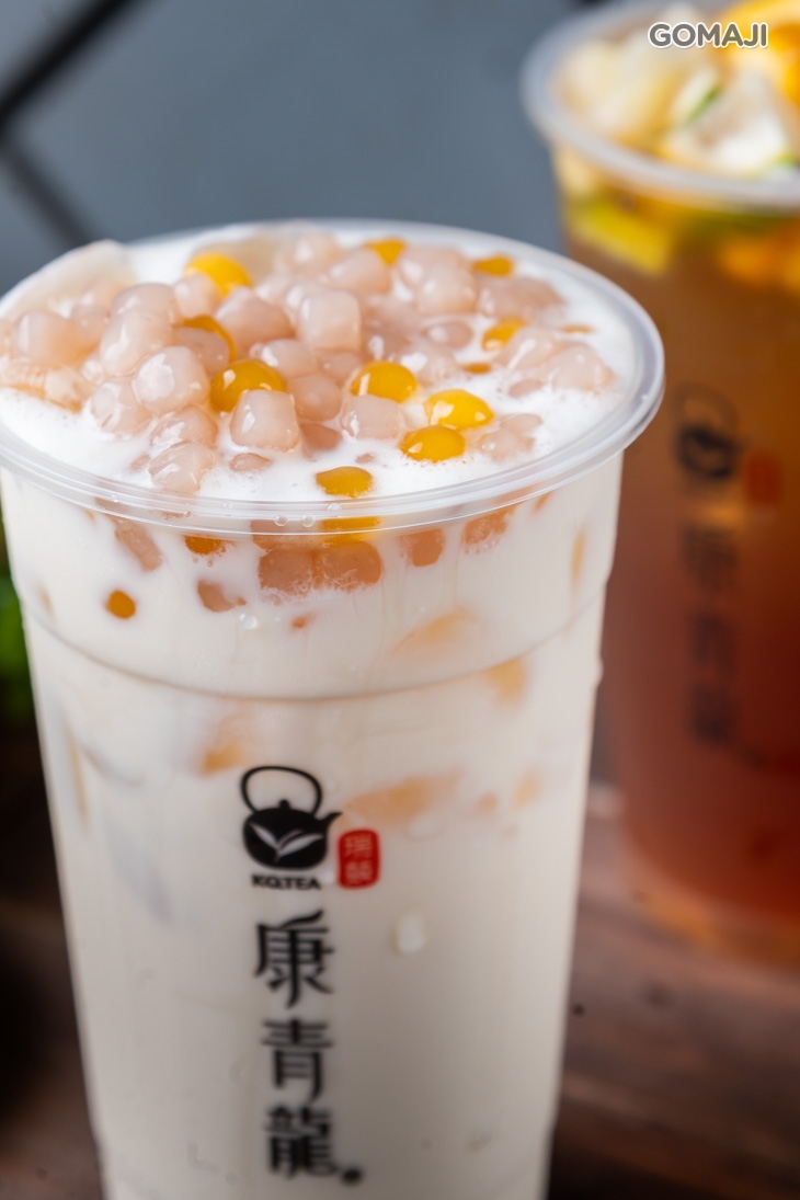 茉莉奶綠芋圓