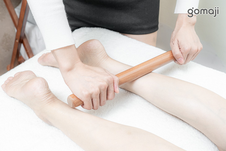 大腿至小腿排贅水(杆筋棒/體刷 二選一)
