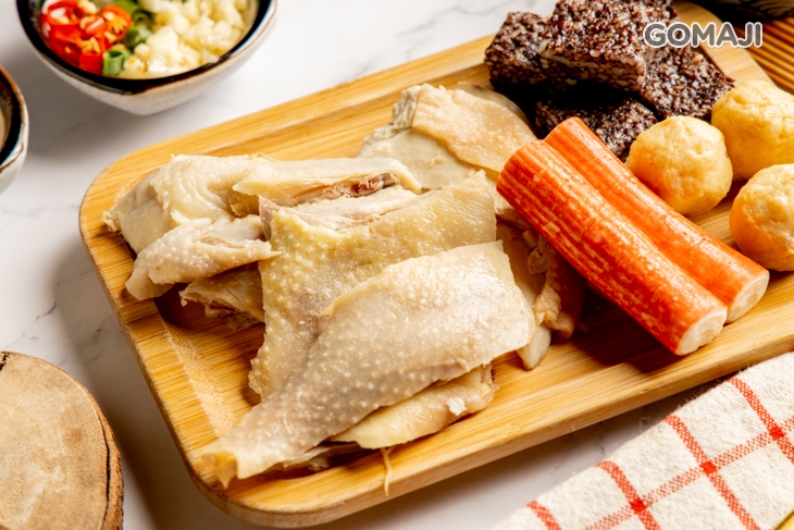 一號餐(半雞+三樣菜)