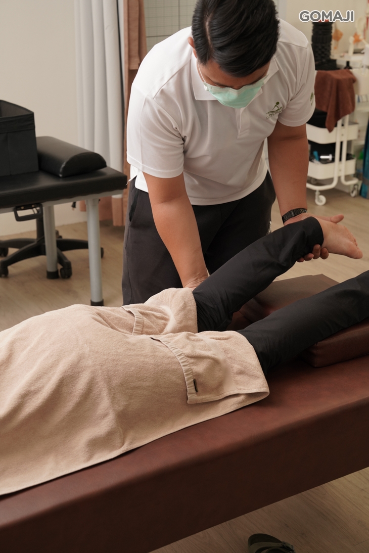 半身專業徒手運動按摩手法達到肌筋膜深層放鬆