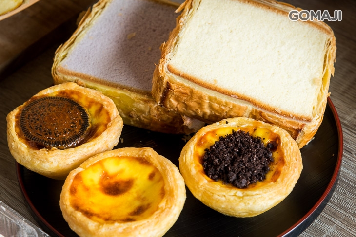 OREO蛋塔＆生巧克力蛋塔＆濃醇千層蛋塔＆起酥蛋糕