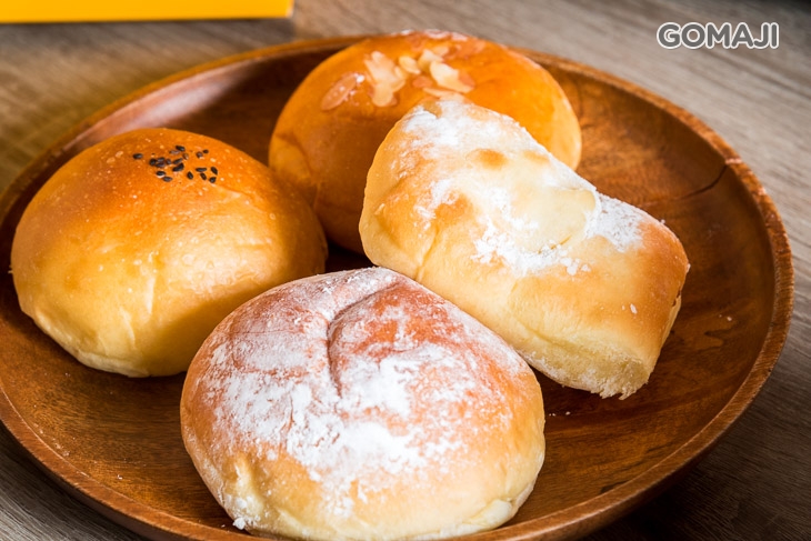 十勝紅豆＆起司麵包＆乳酪起司麵包＆奶酥麵包