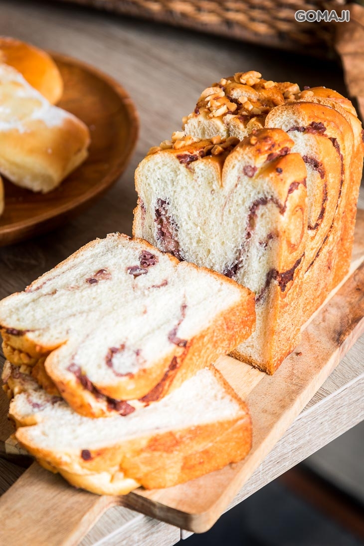 相思豆鮮奶吐司