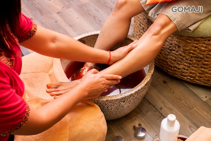 薰衣草海鹽沐足