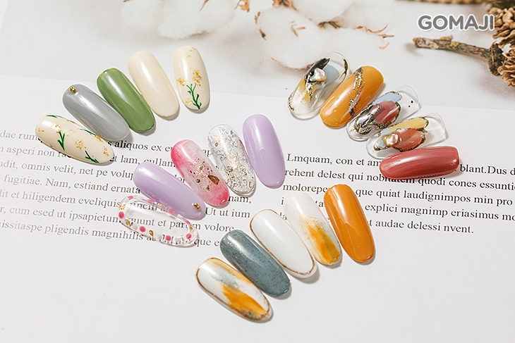 凝膠設計款美甲