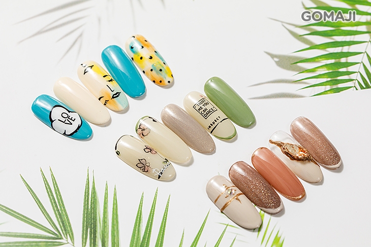 凝膠設計款美甲