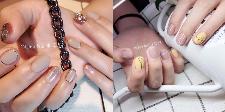 凝膠設計款美甲