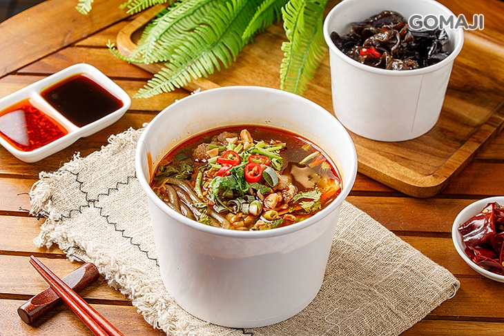 牛肉酸辣湯粉條