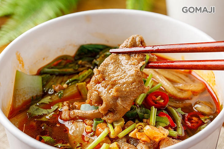 牛肉酸辣湯粉條