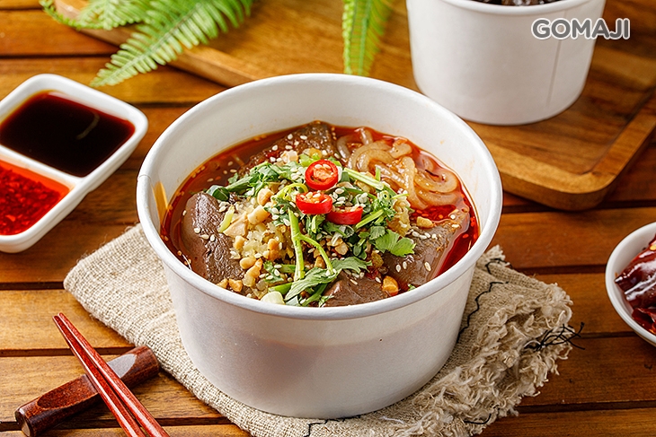 水血酸辣乾粉條