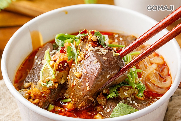 水血酸辣乾粉條